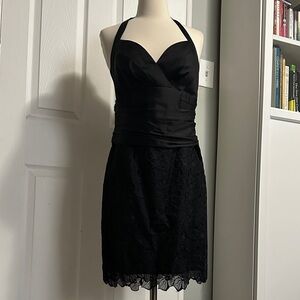 Jessica Simpson Black Backless Dress